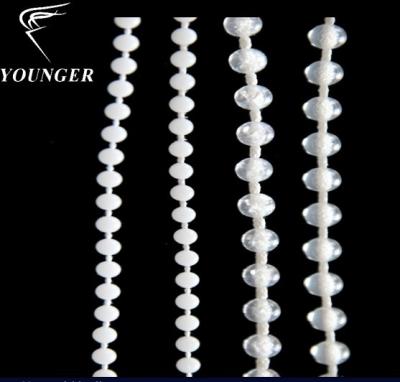 China NEW Plastic Ball Beads Rosary Parts Curtain Roller Shade Roller Chain Injection Molding for sale