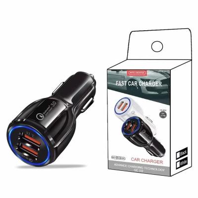 China New Type-c China-chic 2.4a pd12w mobile phone car charger charger compatible with palladium + usb car charger for sale