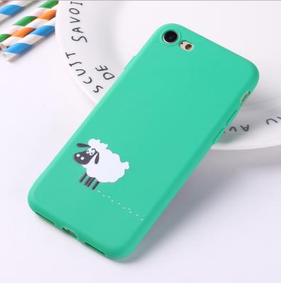 China High Color Silicone Case Cover Printing Protective Phone Case For iPhone X 6 6s 7 8 Plus XR XS Max Fashion Soft TPU Silicon Rubber Capa Cover for sale