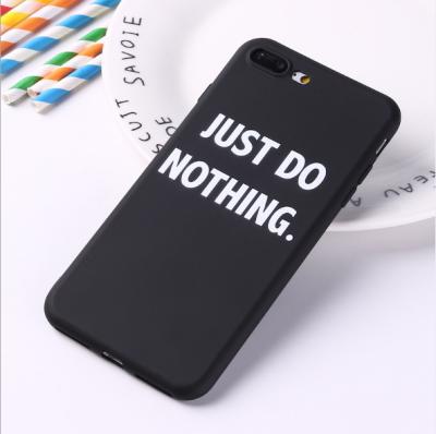 China High Protective Graffiti Candy Color Back Cover Lovely Letter Quote Soft Phone Case Fundas For iPhone 7Plus 7 6Plus 6 6S 5SE 8 8Plus X XS Max for sale