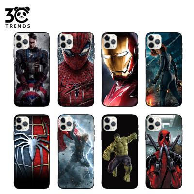 China High Protective Professional Custom Design Luxury Marvel Hero Iron Man Cell Phone Cases For iphone 12 for sale