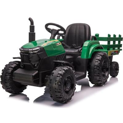 China Plastic Kids Pedal Tractor Ride On Electric Car Truck With Bucket for sale