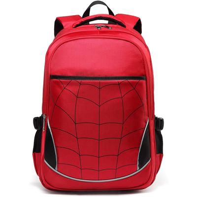 China Fashion Red Color Waterproof Wholesale Customized Boys School Bags Durable Kindergarten Bookbags Kids School Backpack Bags for sale