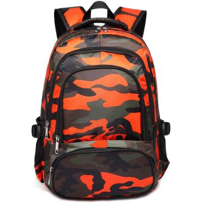 China Wholesale Customized Waterproof Fashion Boys Kids Camouflag School Bags Bookbags Light Weight Durable Children Backpacks Bag for sale