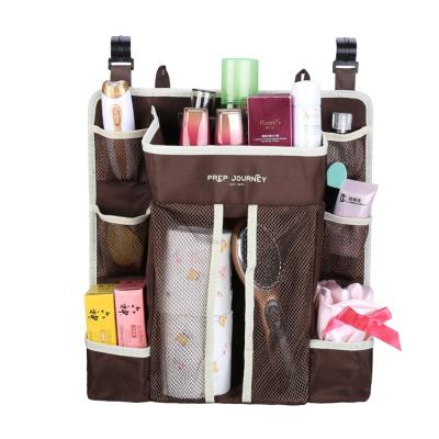 China Polyester Amazon Hotsale Multifunctional Hutch Liner And Nursery Hanging Organizer Baby Diaper Caddy Diaper Organizer for sale