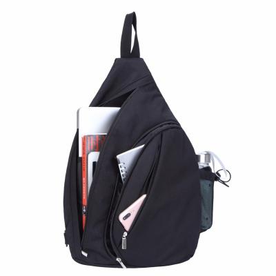 China Practical Outdoor Casual Foldable Cross Body Single Shoulder Backpack Waterproof With USB for sale