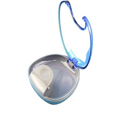 China Denture Type Place New Dental Orthodontic Retainer Case With Two Colors for sale