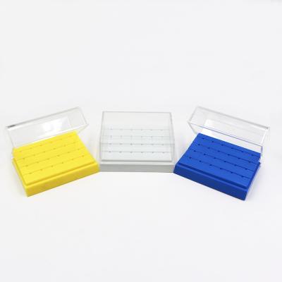 China Ideal for storing dental burs. China Supplier Autoclavable and Sturdy Desktop Portable Dental Box for sale