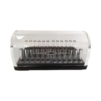 China Plastic Acrylic Orthodontic Wire Box For Dental Use Round Wire Box for sale