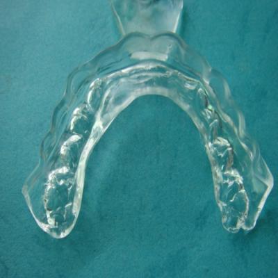 China Orthodontic Dental Teeth Tray Transparent Hot Formed High Quality Dental Teeth Whiten Tray for sale