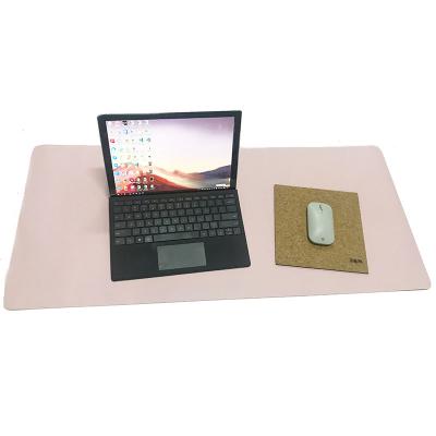 China Multifunctional High Quality Ultra Thin Waterproof Leather Mouse Pad Dual Use Office Z&M Eco-Friendly Material Writing Mat For Work for sale