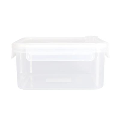 China Freshness preservation kitchen air stackable square bpa free plastic food container storage box for sale