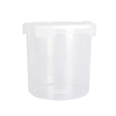 China Custom Heat Resistant Clear Freshness Preservation Food Grade Plastic Container Food Storage for sale