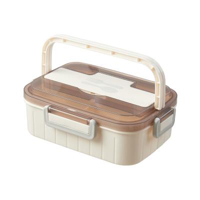 China Microwavable Microwave Safe Portable Food Container Bpa Free Stackable Lunch Box for sale