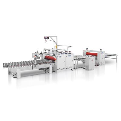 China Cold Glue Laminating Machine Production Line Semi Automatic 240*1350MM for sale