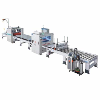 China Five Rollers PUR Hot Melt Adhesive Laminating Machine 36kW for sale