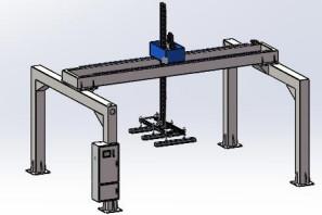 China 380V 50HZ Woodworking Machine Loading Gantry Feeder For Automation for sale