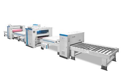 Chine Machine de stratification plate à fusion à chaud PUR 1 à 14 m/min à vendre