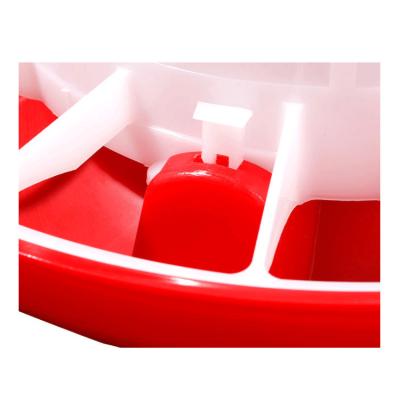 China Cleanable Automatic Plastic Broiler Poultry Bowl Animal Drinking Feeders And Drinkers for sale