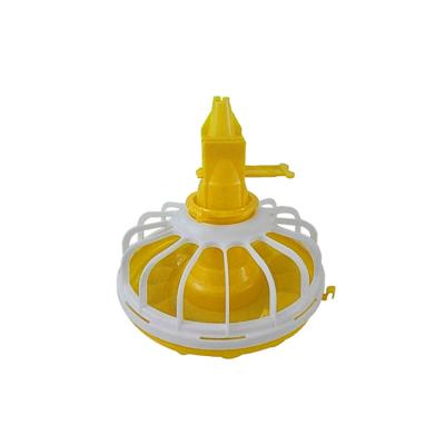 China Easy Cleaning Feeding Chicken Poultry Tray Animal Feeder Line Metal Automatic for sale