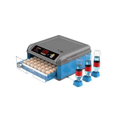 China High quality fully automatic automatic blue 64 chicken duck birds egg incubator hatching machine factory direct supply for sale