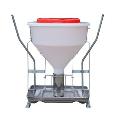 China Easy Cleaning Fattening Auto Feeding Double Sided Plastic Wet Dry Auto Feeder Equipment For Pig Farm for sale