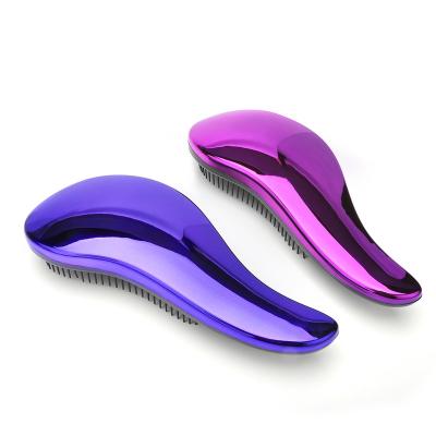 China New Cheap Wholesale Custom Plastic Hair Comb Paddle Cushion Portable Hair Brushes Massage for sale