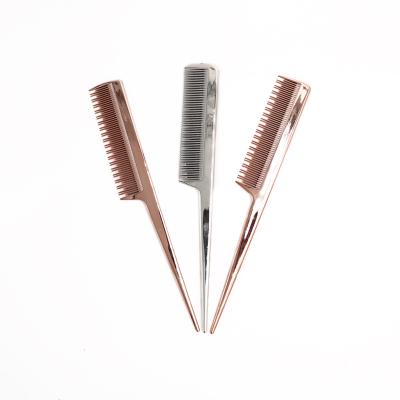 China Waterproof Rat Tail Plat Custom Color Private LabeDetangling Straightening Extension Wig Comb Hair Brush Styling For Salon Home for sale