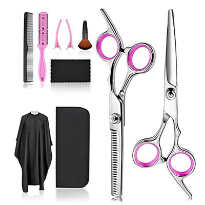 China Professional Junyi Beauty Grooming Stainless Steel Grooming Scissors Set High Quality Cutting Scissors Beauty Scissors for sale