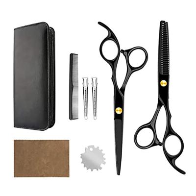 China Thinning Scissors Barber Hair Scissors Thinning Hair Styling Straight Professional Barber Scissors Hairdressing Scissors Stainless Steel Shears for sale