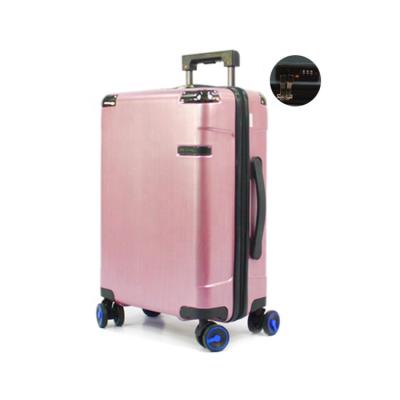 China ABS New Design Custom TSA Aluminum Lock Check In Designer Luxury Travel Luggage for sale