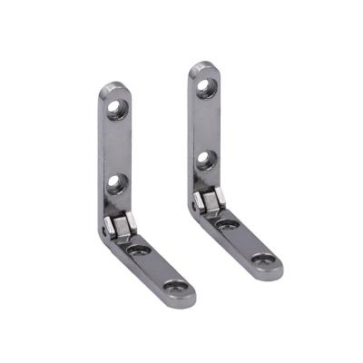 China 95 Degree Side Rail Box Zero Solid Heavy Duty Zinc Alloy Hinge for sale