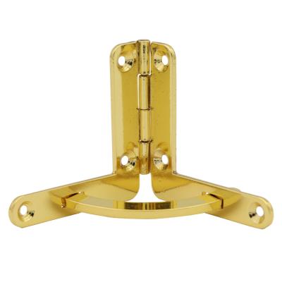 China Wholesale Luxury Wooden Brass Null Plated Iron Quarter Cigar Box Hinges For Small Cases And Boxes for sale