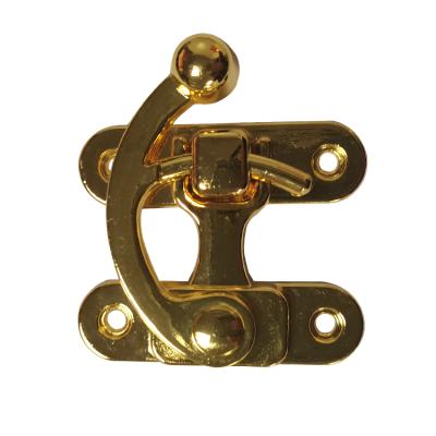 China Wooden Jewelry Box Jewelry Box Metal Wooden Accessories Dangle Latch Hook Antique for sale