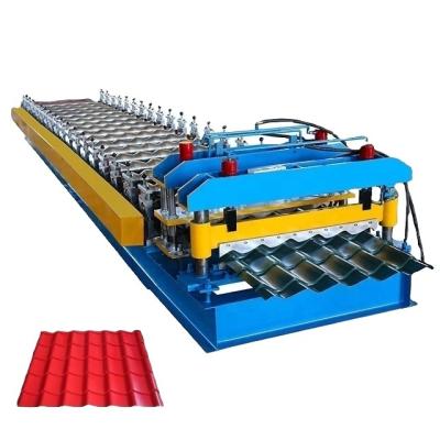 China Chain Metal Steel Glazed Sheet Making Machine for sale