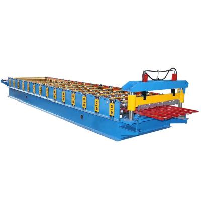 China Factory price 840 column trapezium glazed tile roof sheet machine made in china for sale