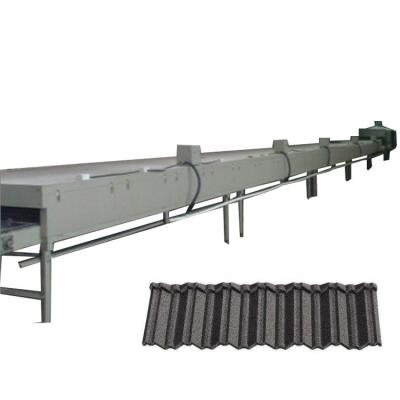 China Metal Chain Stone-Coated Roof Tile Making Machine Made In China for sale