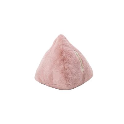 China Super Soft Wholesale Velvet PV Pillow Sleeping Series Geometric Hand Warmer Cushion for sale