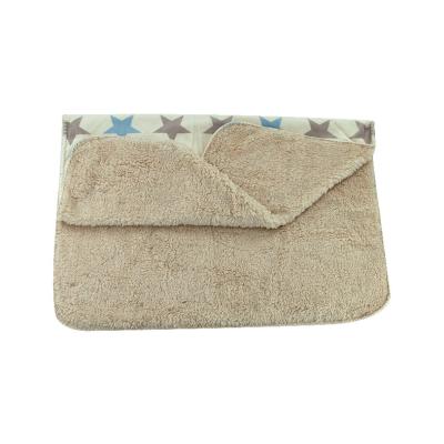 China Anti-Pull Flannel Plush Throw Blanket Baby Blankets All Season Kids Cute Rabbit Air Conditioner Blankets for sale