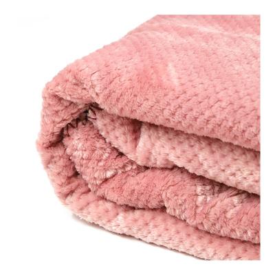 China Hot Selling Anti-Pull Home Blanket To Keep Super Soft Travel Nap Four Seasons Warm Flannel Office Blankets for sale