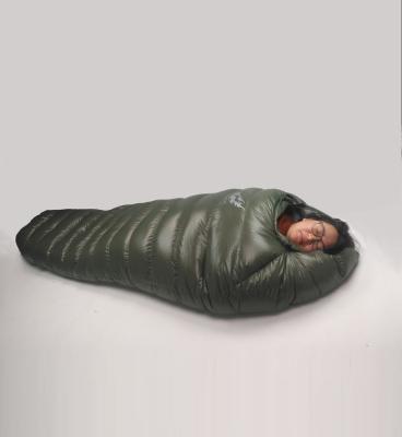 China Mummy's kamperbox sleeping bag down sleeping bag winter camping sleeping bag for sale