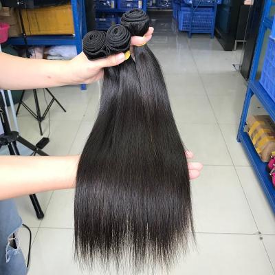 China Silky soft no tangle& shedding hair straight 100% raw unprocessed indian hair grade 10A hair bundles for sale