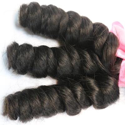 China Silky soft no tangle& shedding good quality virgin cambodian roman curl hair extensions for sale