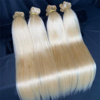 China Good Quality Glamorous Straight Silky Straight Extension Raw Wave 613 Brazilian Indian Virgin Hair Bundles 12A Raw Wave 613 Cuticle Aligned Hair For Black Women for sale