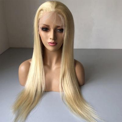 China Silky soft no tangle& 100% virgin hair good quality blonde hair 613 straight shedding for indian hair for sale