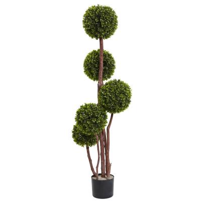 China Apt-05 Minimalist Potted UV Strain Artificial Plants Pots Decoration In Fortress for sale