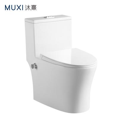 China Ceramic Bidet Wash Toilet Seat Bilet Modern Design Double-Flow UF Toilet Wash Down One-Piece Material Soft Closed Rimless Bidet Toilet for sale