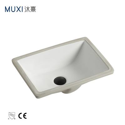 China CUPC Traditional North America 20 Inch Rectangular Undermount Basin Sink Undermount Sink Undermount Washbasin For Hotel for sale