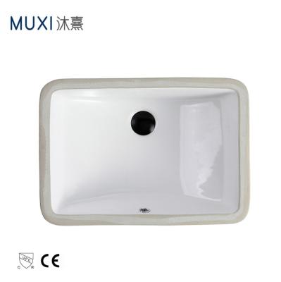 China CUPC Traditional North America 21 Inch Rectangular Undermount Bathroom Sink Undermount Basin Undermount Wash Basin For Hotel for sale