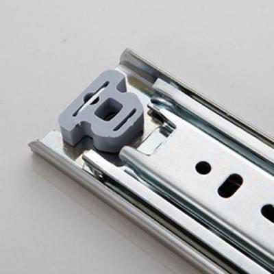 China Modern Heavy Duty 51mm Steel Ball Drawer Slide Push Drawer Slide for sale